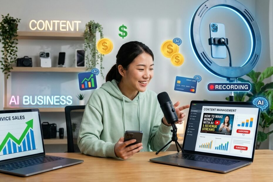 how to make money on ai