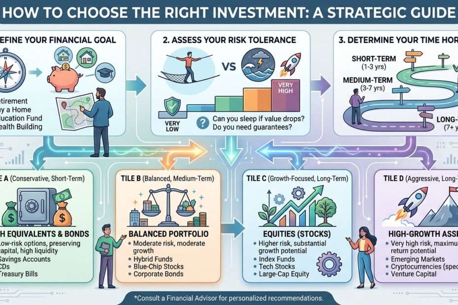 how do you choose the right type of investment?