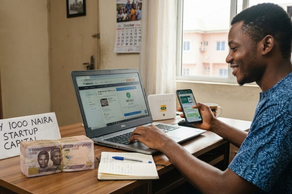 How to make money online with 1000 naira